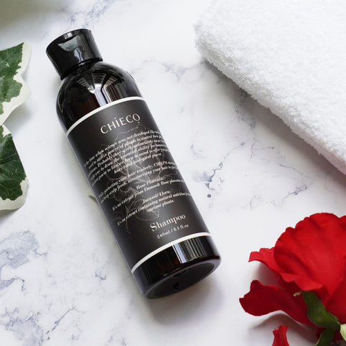 CHIECO (GINZA TOMATO) Shampoo Silicone-free shampoo for strengthening and hair growth, 240 ml